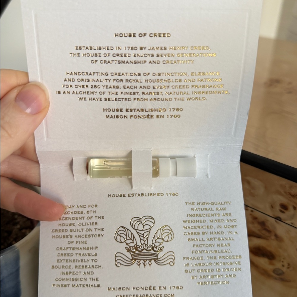 Creed 1760 Fragrance Vial